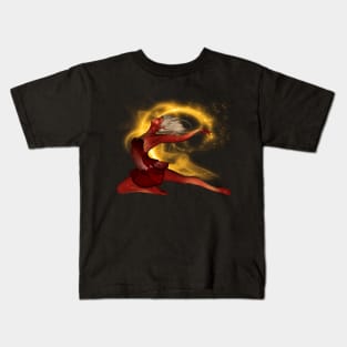 Wonderful fairy of the fire Kids T-Shirt